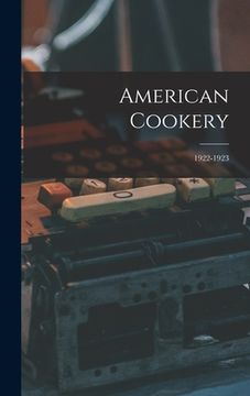 portada American Cookery; 1922-1923 (en Inglés)