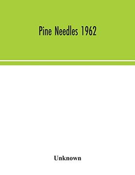 portada Pine Needles 1962 (en Inglés)