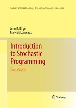 portada Introduction to Stochastic Programming (en Inglés)