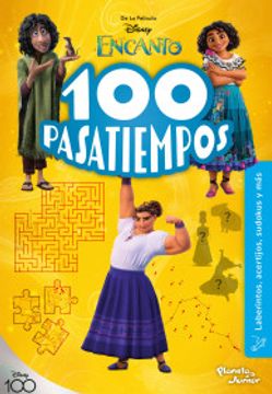 portada 100 pasatiempos (Trivias, sudokus, acertijos y más). Encanto (in Spanish)