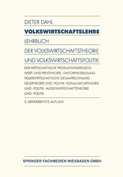 portada Volkswirtschaftslehre: Lehrbuch der Volkswirtschaftstheorie und Volkswirtschaftspolitik (en Alemán)