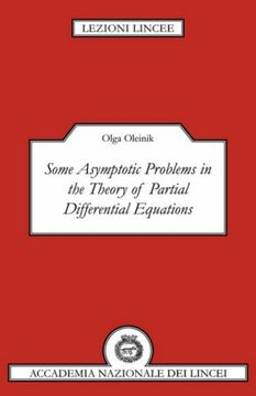 portada Some Asymptotic Problems in the Theory of Partial Differential Equations Hardback (Lezioni Lincee) (en Inglés)