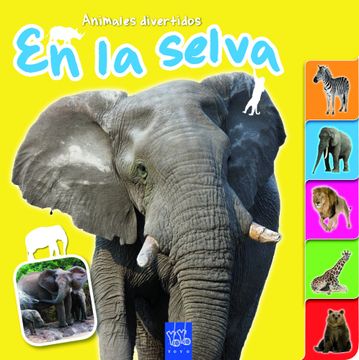 portada En la Selva: Animales Divertidos (in Spanish)