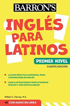 portada Ingles Para Latinos, Level 1 + Online Audio (Barron's Foreign Language Guides) (en Inglés)