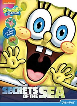 portada Spongebob Squarepants - Look and Find Activity Book With 30 Bonus Stickers - pi Kids (in English)