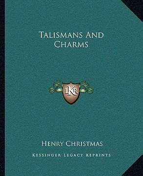 portada talismans and charms (en Inglés)