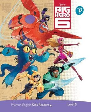 portada Big Hero 6. Level 5. Con Espansione Online (Pearson English Kids Readers) 
