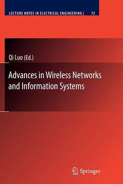 portada advances in wireless networks and information systems (en Inglés)