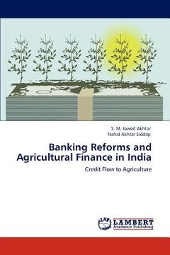 portada banking reforms and agricultural finance in india (en Inglés)