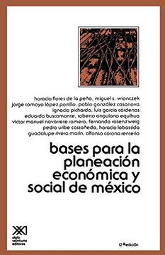 portada Bases Para la Planeacion Economica de Mexico (in Spanish)