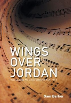 portada Wings over Jordan: Press Coverage and Critical Comments 1938 - 1942