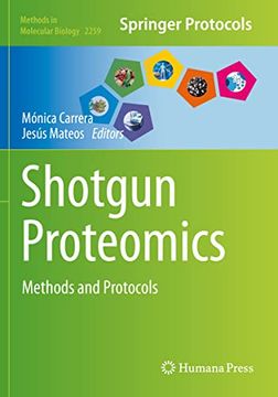 portada Shotgun Proteomics: Methods and Protocols (Methods in Molecular Biology) (en Inglés)