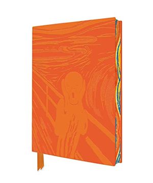 portada Edvard Munch: The Scream Artisan art Notebook (Flame Tree Journals) (Artisan art Notebooks) (en Inglés)