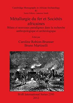 portada metallurgie du fer et societes africaines (en Inglés)