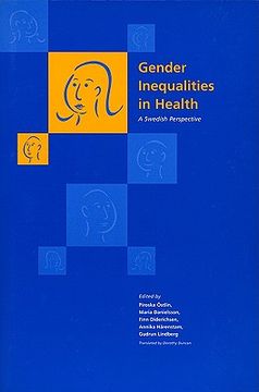 portada gender inequalities in health: a swedish perspective (en Inglés)