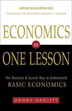 portada Economics in one Lesson: The Shortest and Surest way to Understand Basic Economics (en Inglés)