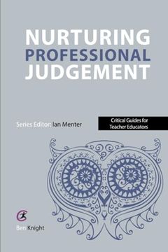 portada Nurturing Professional Judgement (in English)