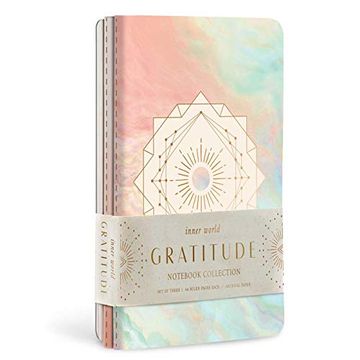 portada Gratitude Sewn Notebook Collection (Set of 3) (en Inglés)