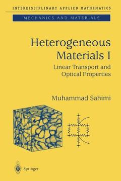 portada Heterogeneous Materials I: Linear Transport and Optical Properties (en Inglés)