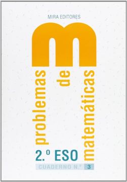 portada MatemÃ¡ticas, 2 ESO. Problemas. Cuaderno 3 (Paperback) (in Spanish)