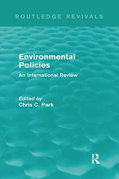 portada Environmental Policies (Routledge Revivals): An International Review (en Inglés)