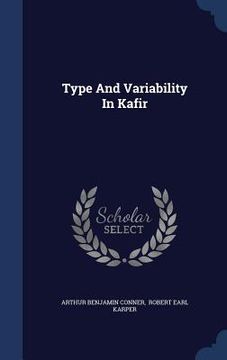 portada Type And Variability In Kafir