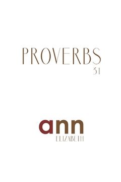 portada Proverbs 31 - Ann Elizabeth (in English)