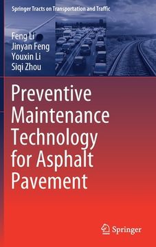 portada Preventive Maintenance Technology for Asphalt Pavement (en Inglés)
