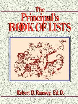 portada the principal's book of lists (en Inglés)