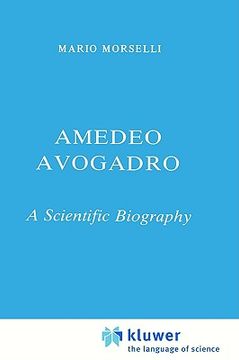 portada amedeo avogadro: a scientific biography (in English)