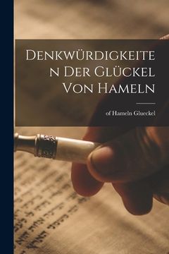 portada Denkwürdigkeiten der Glückel von Hameln (en Alemán)