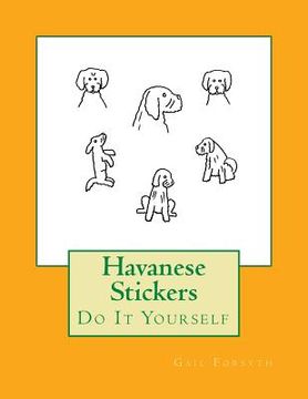 portada Havanese Stickers: Do It Yourself (en Inglés)