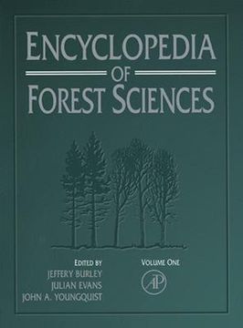 portada encyclopedia of forest sciences, four-volume set (en Inglés)