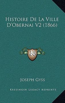 portada Histoire De La Ville D'Obernai V2 (1866) (in French)