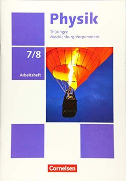 portada Physik 7. /8. Schuljahr Ausgabe a - Arbeitsheft (en Alemán)