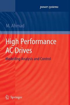portada high performance ac drives: modelling analysis and control (en Inglés)