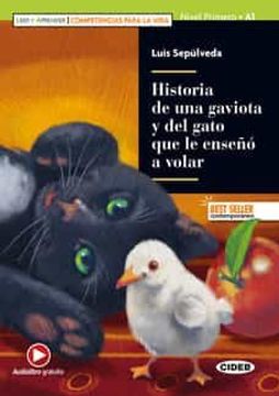 portada Historia de una Gaviota y del Gato que le Enseño a Volar. (c. Vida) Audiolibro Gratuito