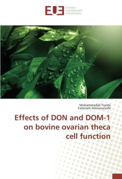 portada Effects of DON and DOM-1 on bovine ovarian theca cell function