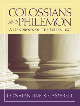 portada colossians and philemon: a handbook on the greek text (en Inglés)