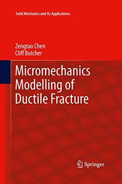 portada Micromechanics Modelling of Ductile Fracture (en Inglés)