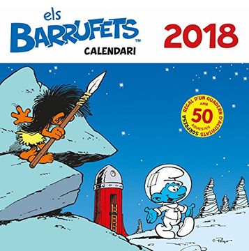 portada El Calendari Dels Barrufets 2018 (Barrufets Kids)