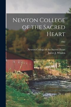 portada Newton College of the Sacred Heart; 1963