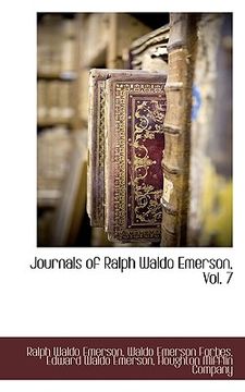 portada journals of ralph waldo emerson, vol. 7 (en Inglés)