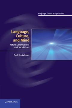 portada Language, Culture, and Mind (Language Culture and Cognition) (en Inglés)