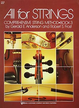 portada Todos los Para Violín Libro de Cuerdas de 3. Particiones Pour Ensemble d 'école, Conjunto de Cuerdas, Violín (en Inglés)