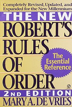 portada The new Robert's Rules of Order: Completely Revised, Updated, and Expanded for the new Millennium (en Inglés)