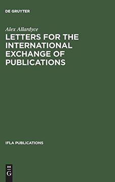 portada Letters for the International Exchange of Publications (Ifla Publications) (en Inglés)