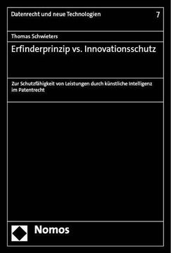 portada Erfinderprinzip vs. Innovationsschutz (in German)