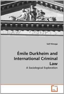 portada mile durkheim and international criminal law (en Inglés)