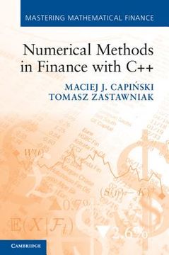 portada numerical methods in finance with c++ (en Inglés)